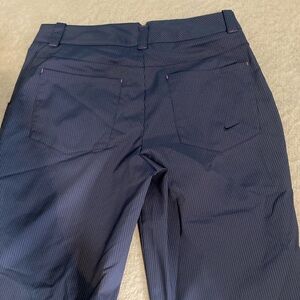 Nike Blue Dress Shorts Smooth Fabric